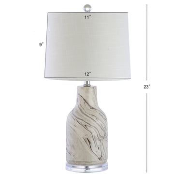 Webb 23" Ceramic LED Table Lamp - JONATHAN Y